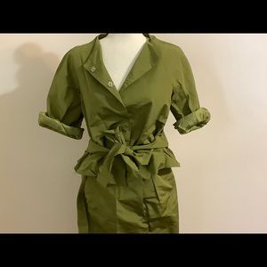 MOSCHINO 3/4 sleeve jacket/top with short skirt